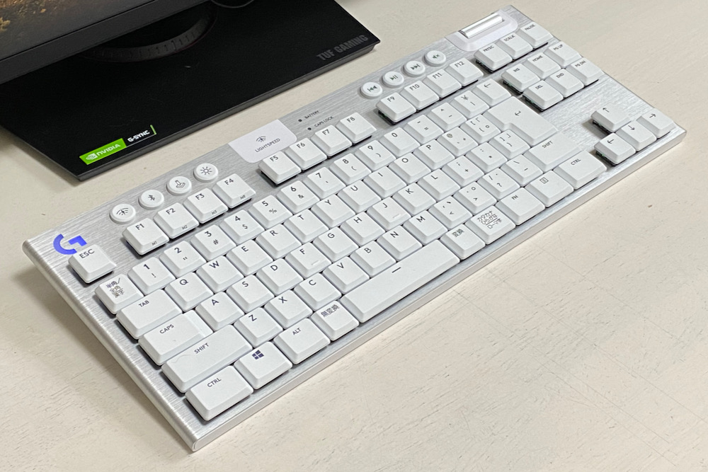 Logicool G913 TKL タクタイル 茶軸 ゲーミングキーボード-