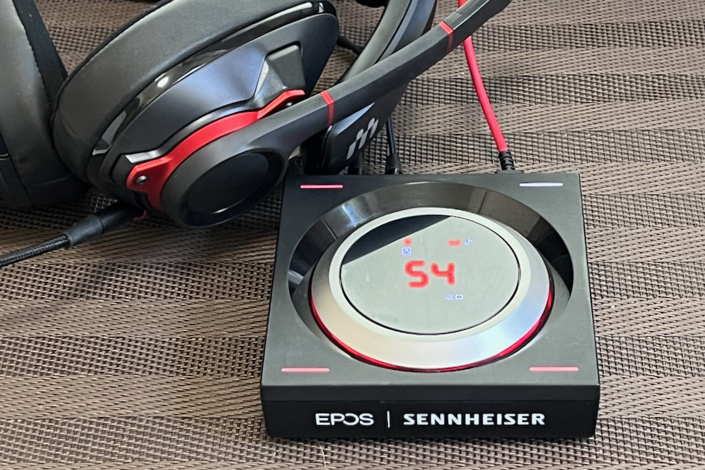 卸直営 だま電Sennheiser GSX 1000ゲーム用オーディオアンプ 北米版 ...