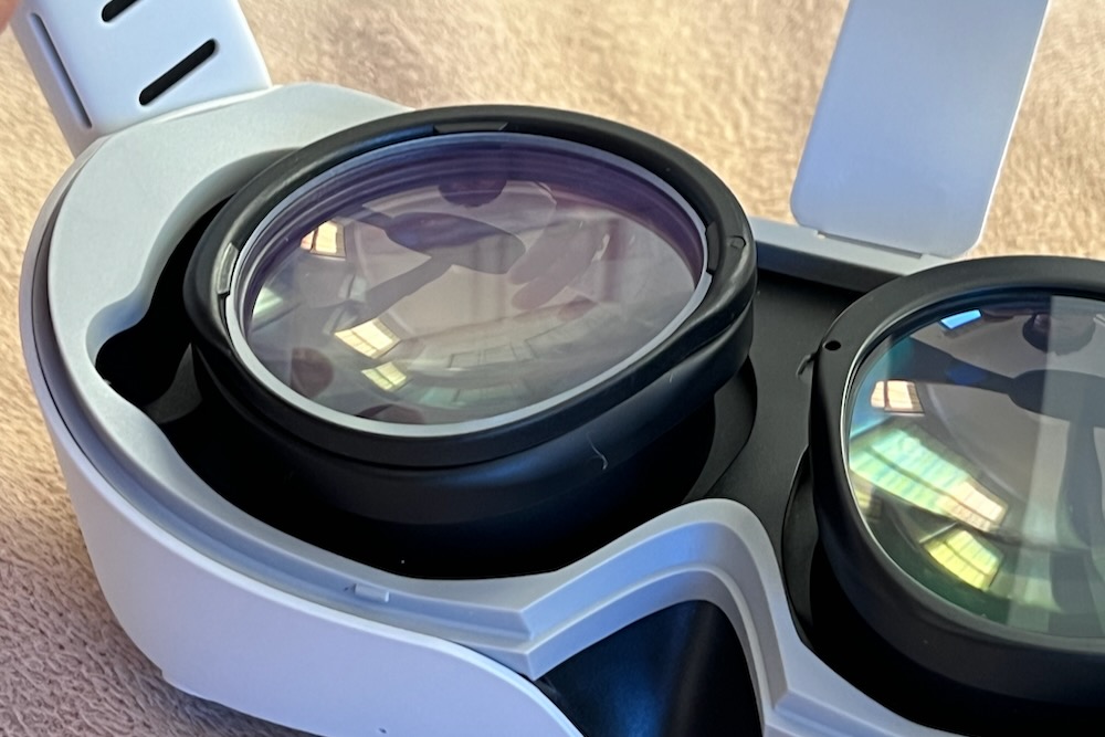 選ぶなら Vakdon PICO 用度付きレンズ PICO4に対応した近視レンズ 超薄型単体 レンズ 度付き 軽量で磁気ミオピアフレームメガネアンチスクラッチリング  アンチブルーレイレンズ 近視視力保護 -5.5, 右側