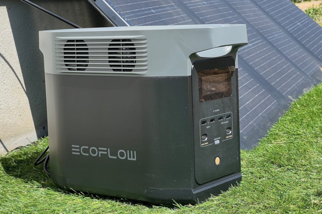 EcoFlowエコフローソーラーパネル220W両面受光型ソーラー充電器太陽光発電-